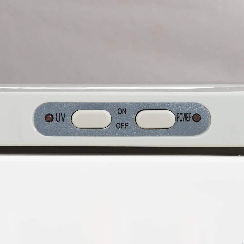 Premium 23L Large Capacity Hot Towel Warmer with Stainless Steel Racks, White