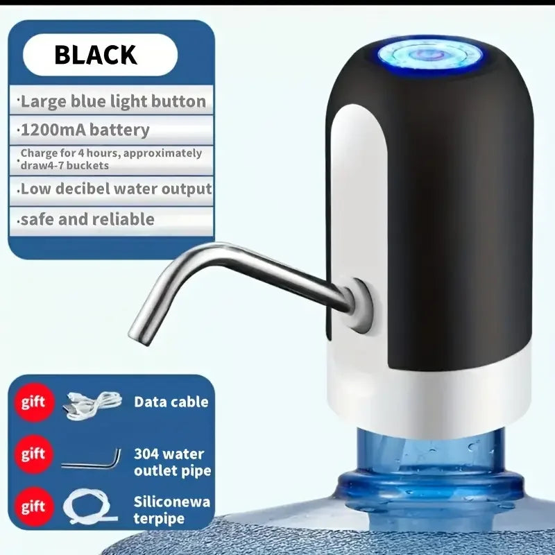 2-5 gallon bottle bottom loading water dispenser, portable USB Portable Milk Preparation Water Dispenser