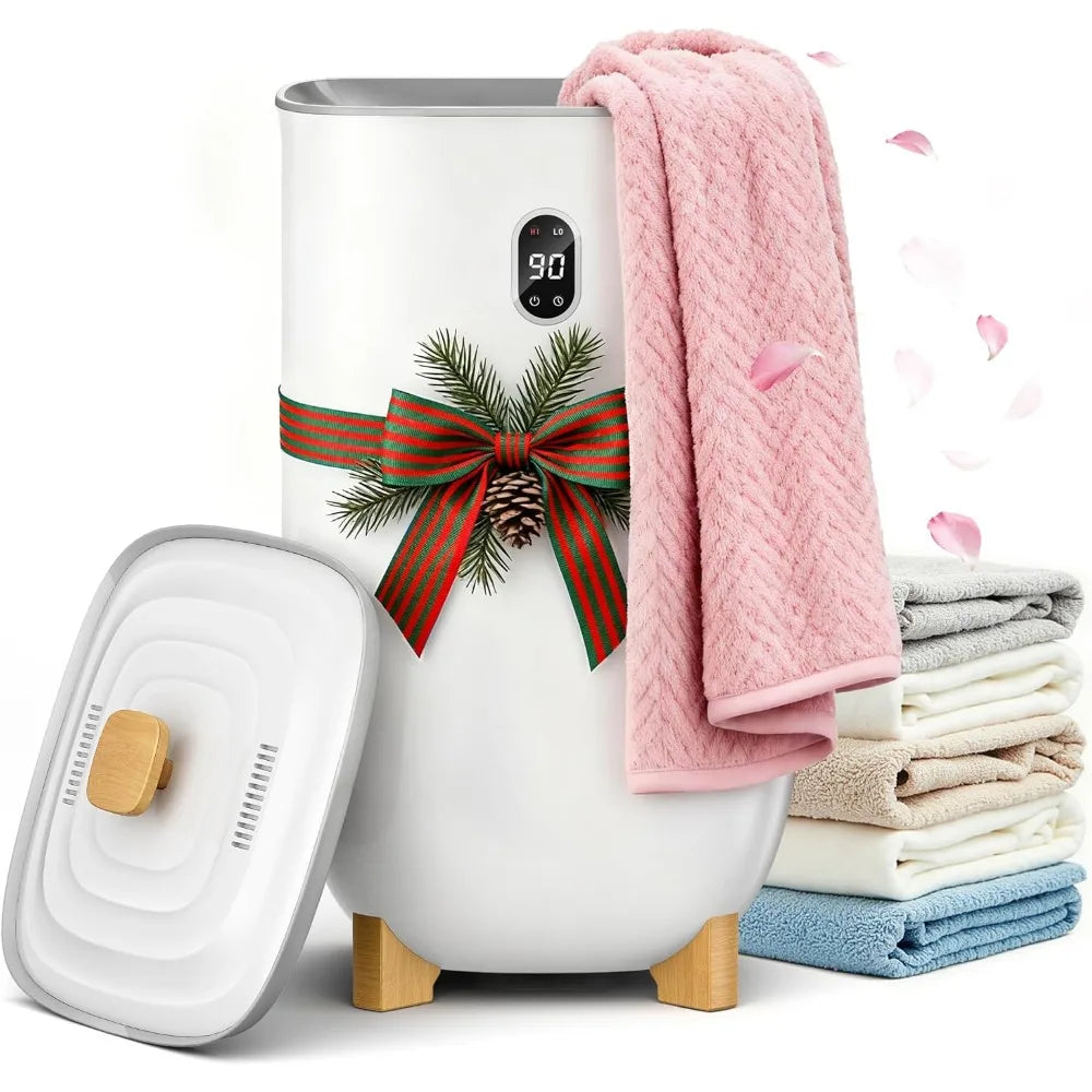 38L Towel Warmer with 2 Heat Settings Fast Heating for Towels Bathrobes Blankets Bathroom