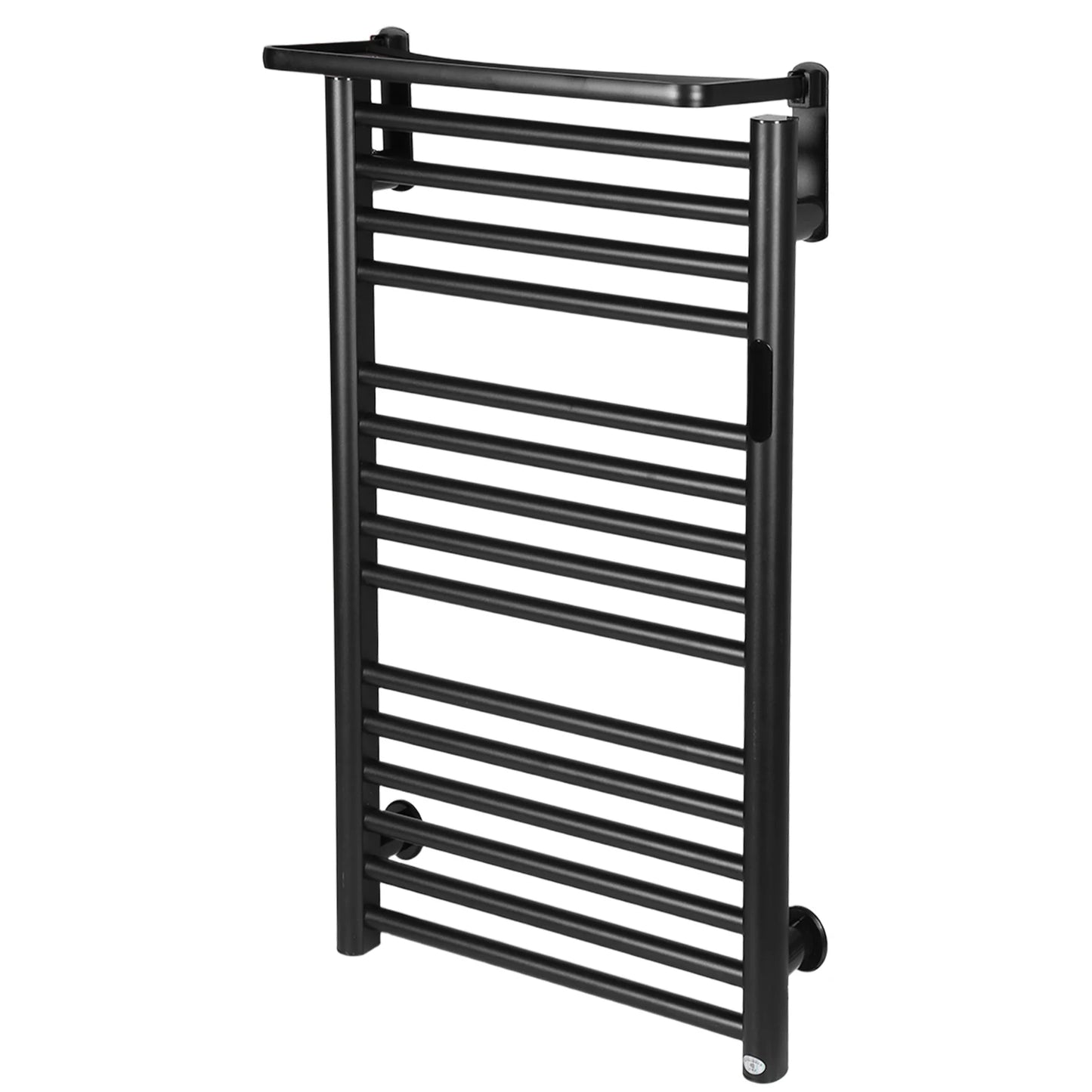 Bathroom Electric Heated Towel Rack with Digital Display Touch Thermostatic Dry Towel 200W Stainless Steel Heater Waterproof and