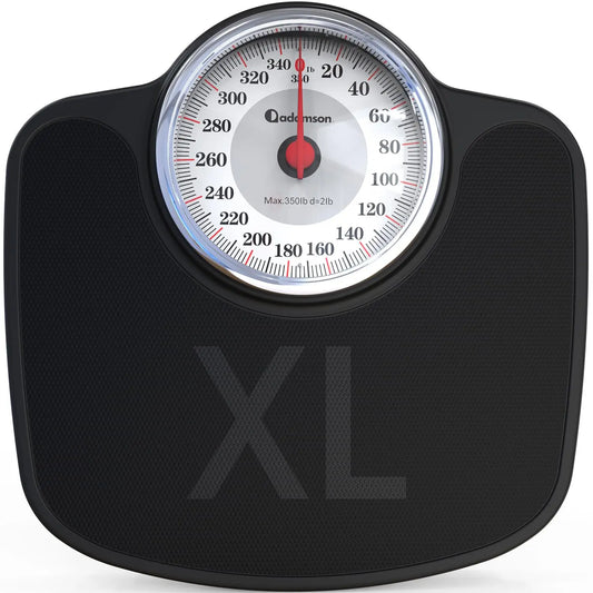 Oversize Bathroom Scale with Anti-Skid Rubber Surface, High Precision Analog for Up to 350 lb, Durable and New