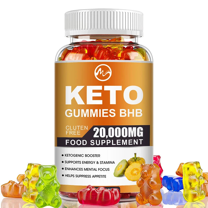 Minch Keto Gummies - Apple Cider Vinegar Gummies For Men and Women Detox & Cleanse Intestine Relieve Bloating and Constipation