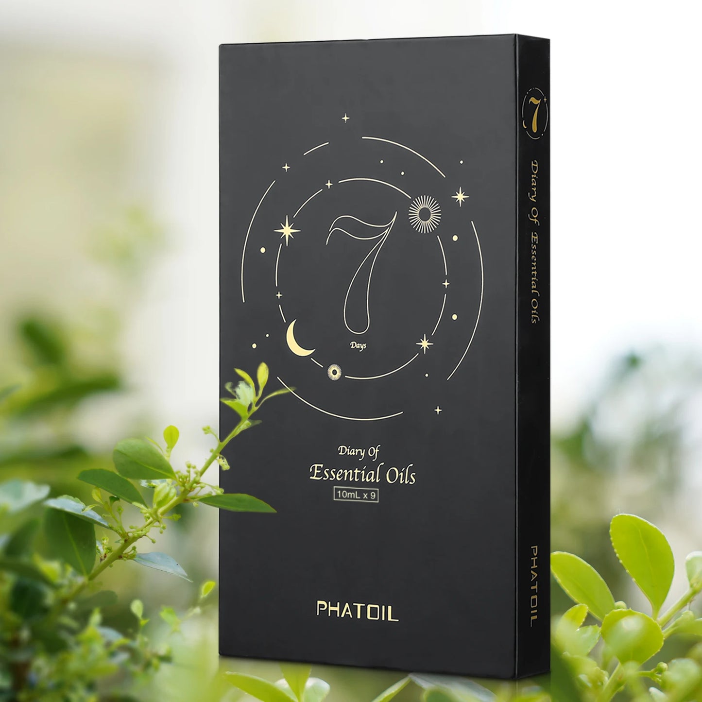 Phatoil 9pcs Gift Set 10ml Pure Natural Essential Oils Kit  Vanilla Sandalwood Neroli Helichrysum Lemon Eucalyptus Spearmint